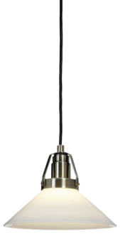 Cottex skomakerlampe med munnblåst glass, 20 cm