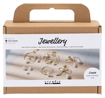 Creativ Company Mini DIY Kit Smycken, örhängen och ring