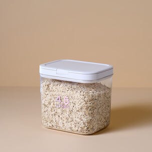 Säilytysrasia muovia, automaattinen kansi