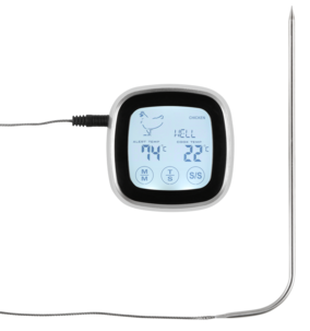 Digital stektermometer med LCD-display och timer