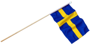 Handflagga Sverige