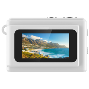 Exibel minikamera med blixt och mikrofon, USB-C