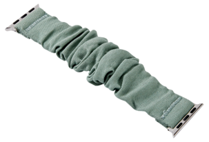 Anmiki Satin Apple Watch scrunchie klokkereim, 42, 44, 45, 46, 49 mm