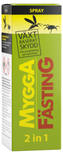 Mygga fästingspray 2 in 1, 60 ml