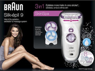Epilator Braun Silk-épil 9 SkinSpa 9-941v