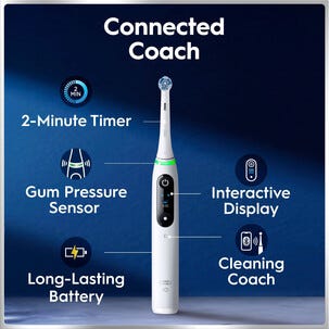 Oral-B iO 6 elektrisk tannbørste, 5 børstemoduser