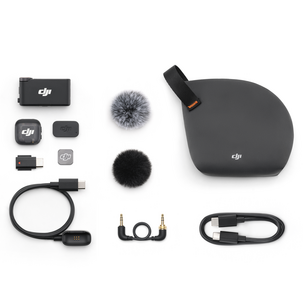 DJI Mic 3 trådlöst mikrofonsystem (1 TX + 1 RX)