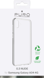 Puro Suojakuori 0.3 Nude Samsung Galaxy A04