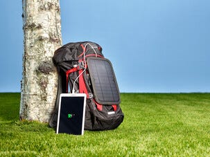 Solcellsladdare med USB 6 W, Exibel