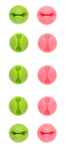 Kaapelikiinnike Cable Candy Small Beans 10 kpl