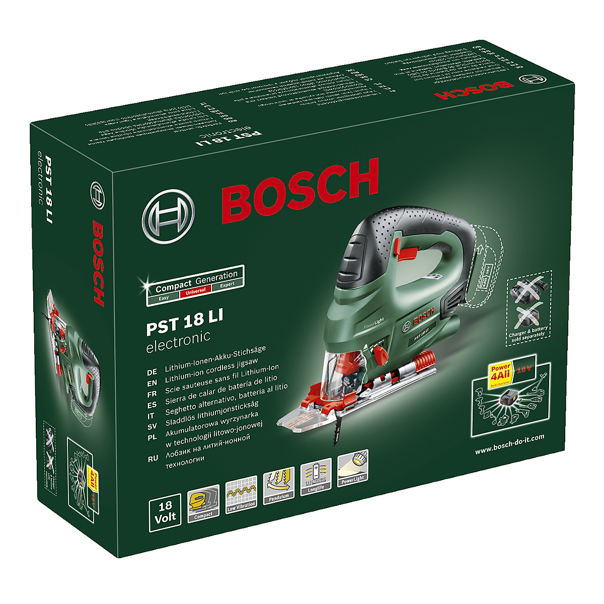 Bosch PST 18 LI sticksåg