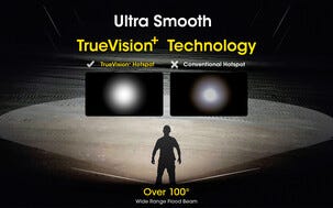 Nitecore NU50 laddningsbar pannlampa, 1400 lumen