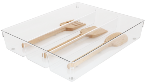 Oppbevaringsboks i plast 40,5 x 30 x 7,3 cm