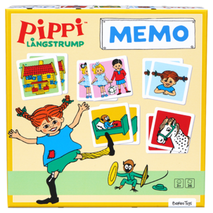 Pippi Långstrump Memo 36 delar barn, från 3 år