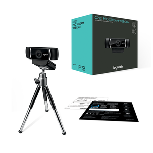 Logitech C922 Pro HD Stream Webcam med Full HD