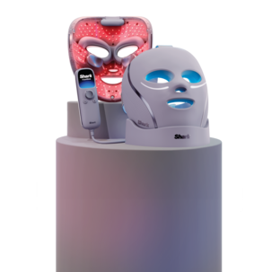 Shark CryoGlow LED-mask med kylande ögonbehandling