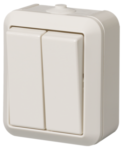 ABB Jussi Pinta-asennettava kruunukytkin IP44, 1065SWP