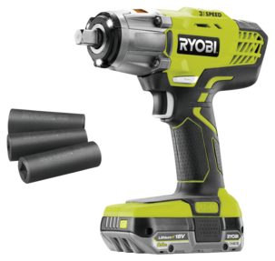 Ryobi mutterdragare R18IW3-120S3, batteridriven