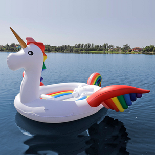 Uppblåsbar flotte Mega Unicorn