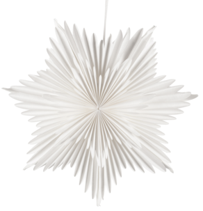 Julstjärna papper 35 cm, Northlight
