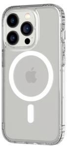 Mobildeksel til iPhone 14 Pro, Tech21 Evo Clear MagSafe