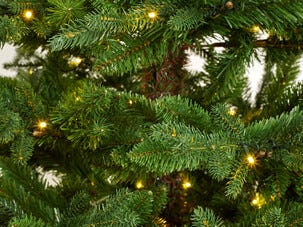 Julgran med inbyggd LED belysning, 210 cm