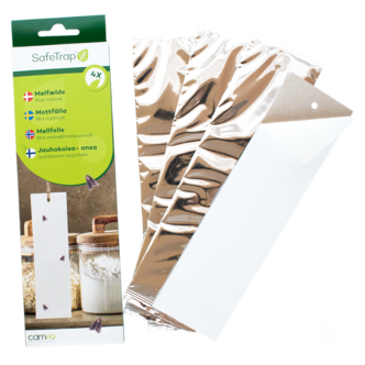 SafeTrap mottfälla mot mjölmott, 4-pack