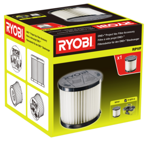 Filter till dammsugare, Ryobi RPVF
