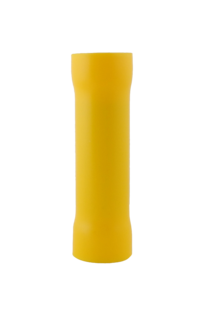 Skarvhylsa 6 mm isolerad gul, 10-pack
