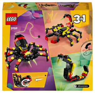 LEGO Creator Villieläimet: hämmästyttävä hämähäkki 31159, yli 7-vuotiaille