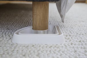 Nattaro Bed Bug Stopper fälla mot vägglöss sängben, 4-pack
