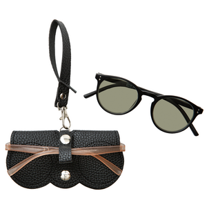 Mjukt glasögonfodral med clip