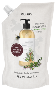 Gunry Classic Botanica handtvål refill, 750 ml