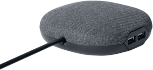 Brennenstuhl Estilo grenuttak, 2 USB, 1 europlugg