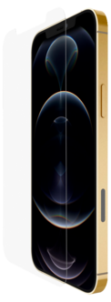 Belkin Tempered Glass Privacy Anti-Microbial, skjermbeskytter for iPhone 12 Pro Max