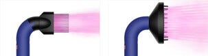 Dyson Supersonic r hårtørker med 5 tilbehør, 1700 W