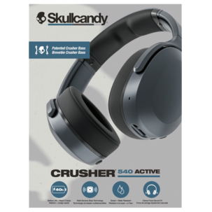 Skullcandy Crusher 540 Active over ear-hörlurar, svart