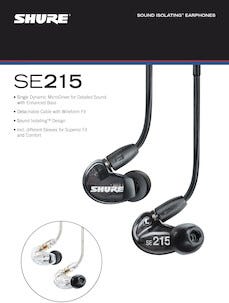 Kuulokkeet SE215 Shure