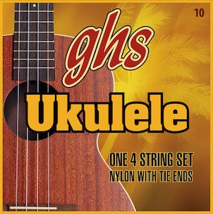 GHS Ukulele SET 10 ukulelestrenger