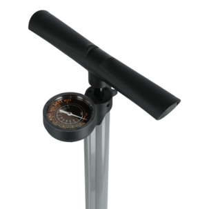 Cykelpump med fotplatta och tryckmätare 11 bar