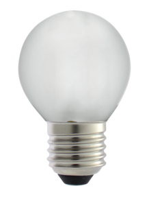 Dimbar LED-pære, illum E27 2,2 W, varmhvit