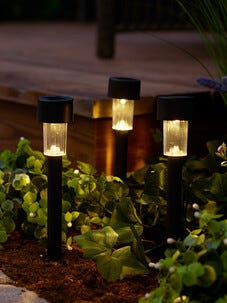 Solcellelampe, 3 stk/pk