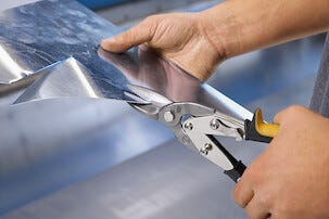 Plåtsax ERDI D16 Bessey, 240 mm