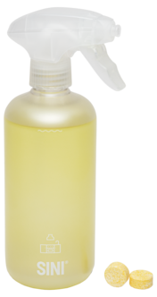 Sini Keittiön puhdistukseen, suihkepullo ja 2 tablettia, aloituspakkaus