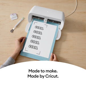 Cricut Printable Vinyl A4,  självhäftande, 12 ark