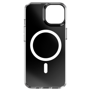 Holdit Mirror MagSafe mobildeksel iPhone 16e/15/14/13, svart