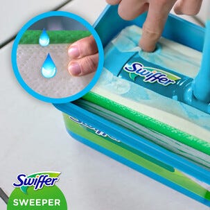 Swiffer Sweeper Startkit, moppi ja lattialiinat