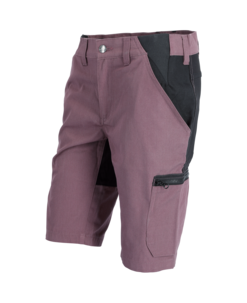Arbetsshorts stretch dam, plommon