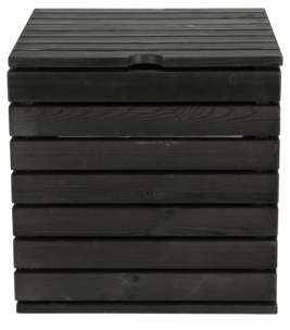 Förvaringslåda, svart 