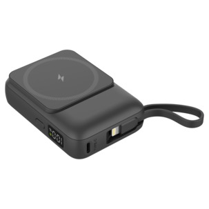 Powerbank 10 000mAh med trådlös laddning 15 W